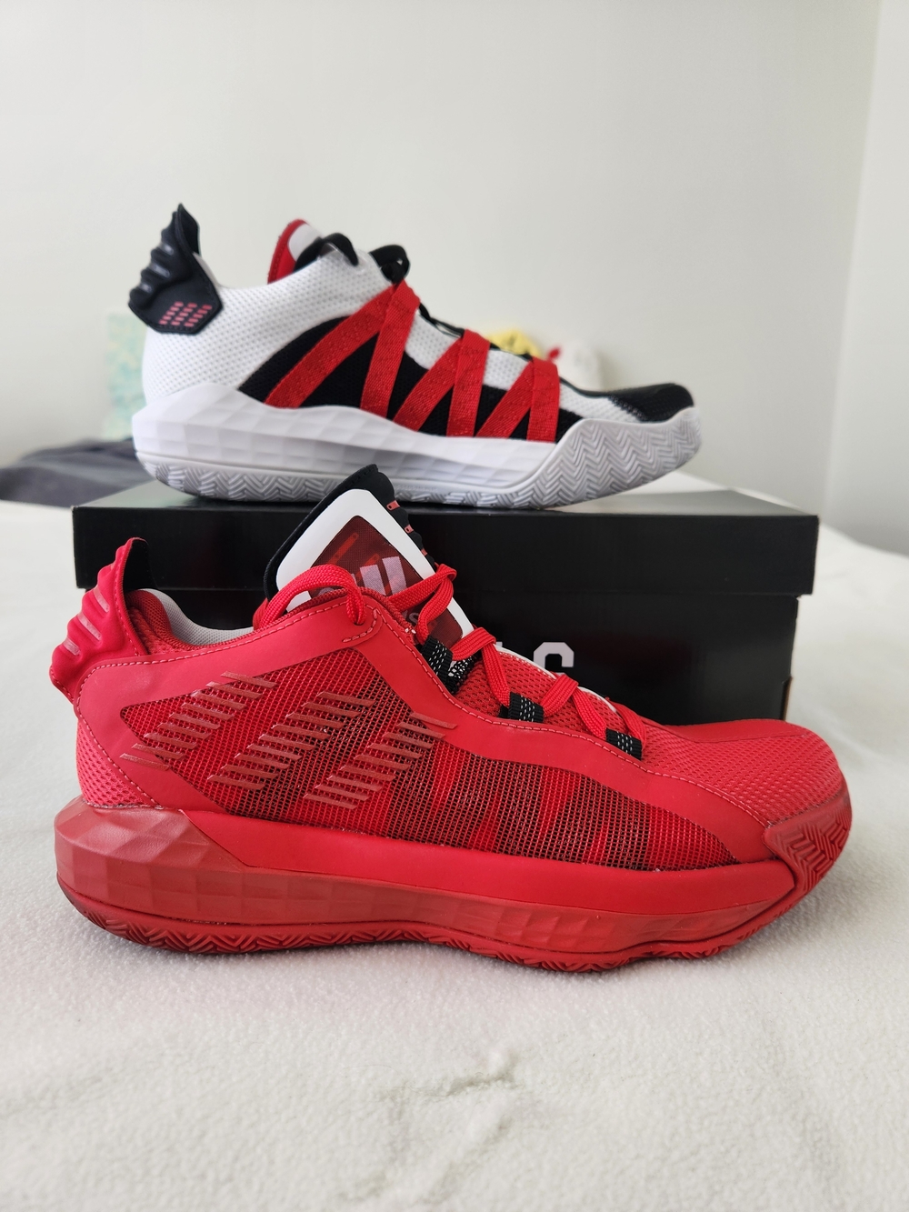 Adidas Dame 6 Scarface Basketball Shoe Mens Size 7 Preowned With Original Box